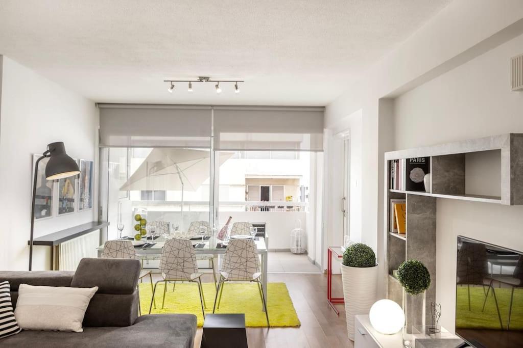 Luxurious Bright & Stylish 2Br With Office In Nicosia Apartment Bagian luar foto