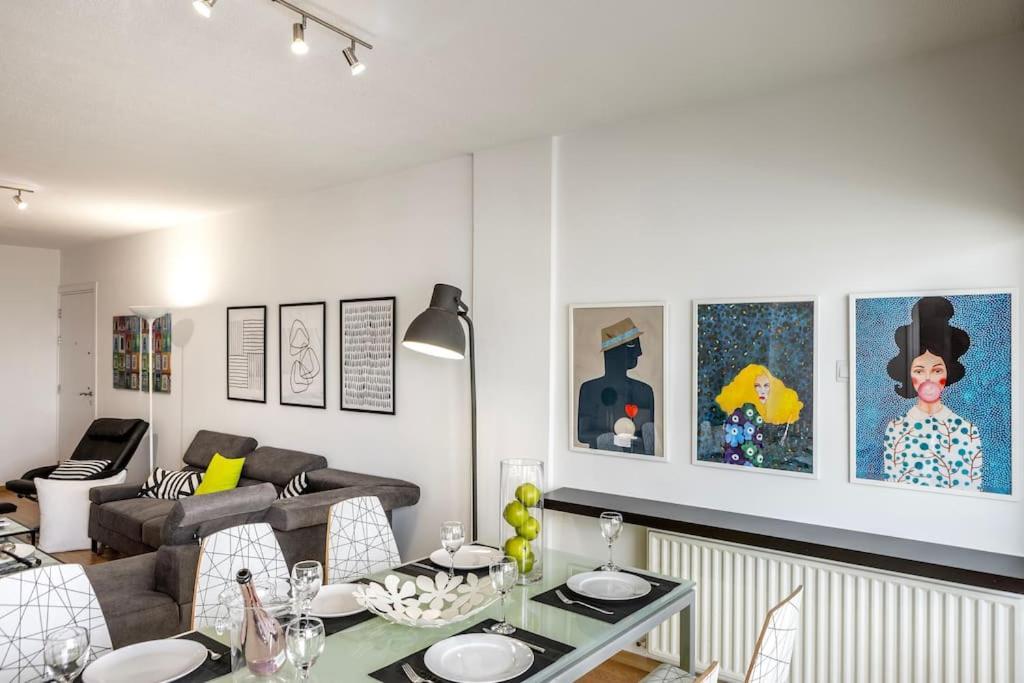 Luxurious Bright & Stylish 2Br With Office In Nicosia Apartment Bagian luar foto